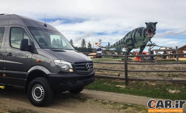  بررسی مرسدس اسپرینتر 4x4 