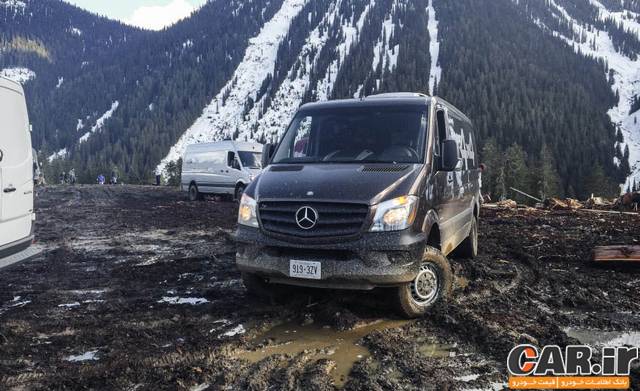  بررسی مرسدس اسپرینتر 4x4 