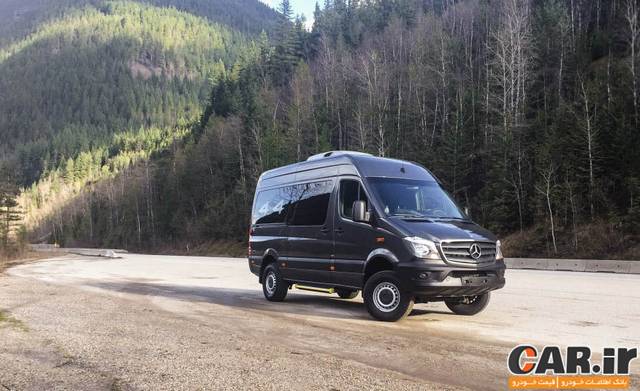  بررسی مرسدس اسپرینتر 4x4 