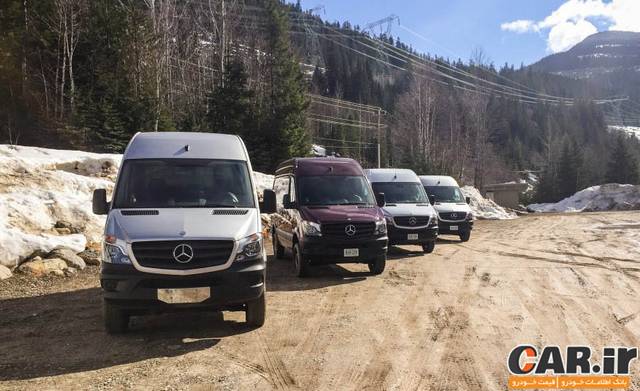  بررسی مرسدس اسپرینتر 4x4 