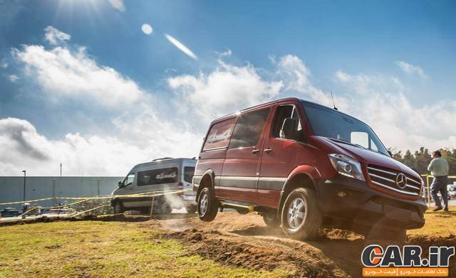 بررسی مرسدس اسپرینتر 4x4 