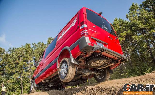  بررسی مرسدس اسپرینتر 4x4 