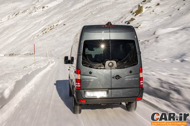  بررسی مرسدس اسپرینتر 4x4 