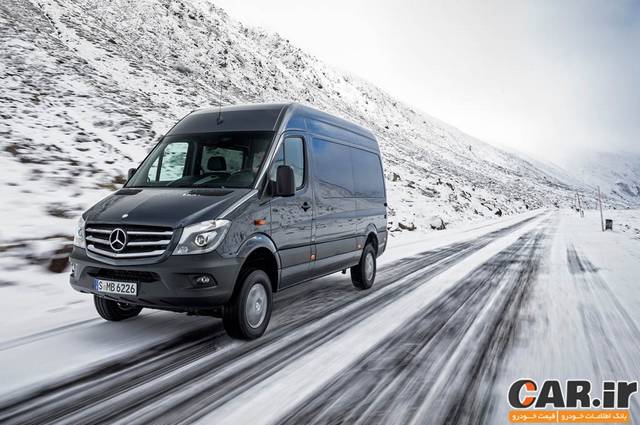  بررسی مرسدس اسپرینتر 4x4 