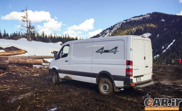  بررسی مرسدس اسپرینتر 4x4 
