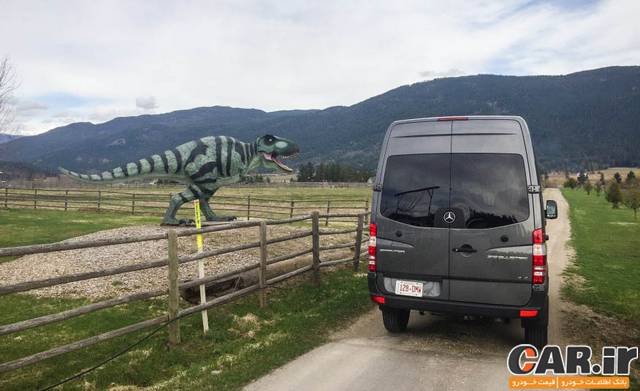  بررسی مرسدس اسپرینتر 4x4 