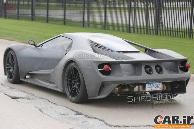  تصاویر جاسوسی فورد GT مدل 2017 