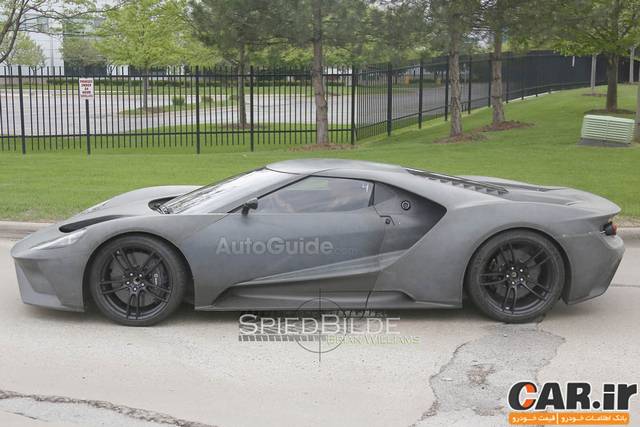  تصاویر جاسوسی فورد GT مدل 2017 