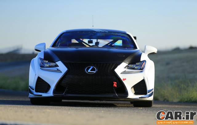  لکسس RC F جی‌تی کانسپت در جاده‌های کوهستانی پایکس پیک 