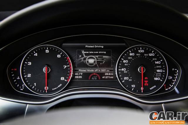  885 کیلومتر با آئودی RS7 بدون راننده 