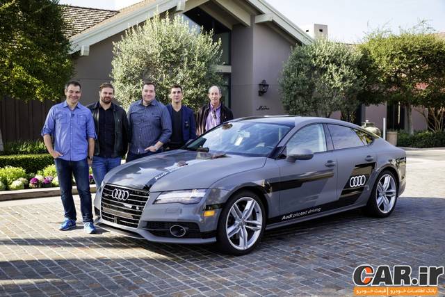  885 کیلومتر با آئودی RS7 بدون راننده 