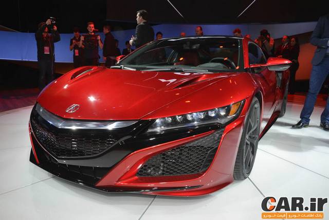  رونمایی از آکورا NSX جدید در نمایشگاه دیترویت 2015 