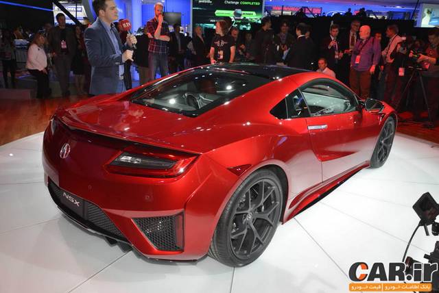  رونمایی از آکورا NSX جدید در نمایشگاه دیترویت 2015 