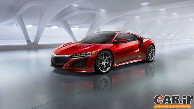  رونمایی از آکورا NSX جدید در نمایشگاه دیترویت 2015 