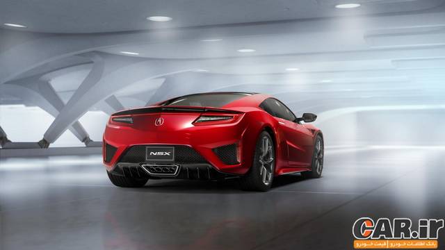  رونمایی از آکورا NSX جدید در نمایشگاه دیترویت 2015 