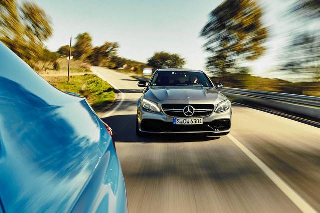  رقابت و مقایسه بی ام و M3 و مرسدس C63 AMG 