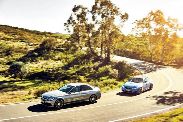  رقابت و مقایسه بی ام و M3 و مرسدس C63 AMG 