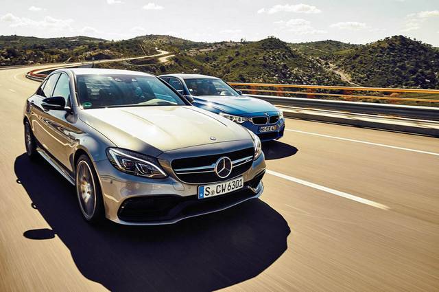  رقابت و مقایسه بی ام و M3 و مرسدس C63 AMG 