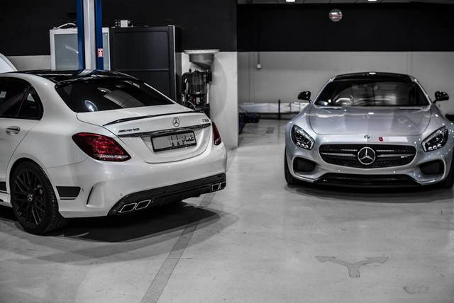  مرسدس AMG GT و C63 با تیونینگ PP پرفورمنس 
