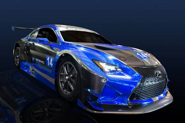  لکسس مسابقه ای RC-F GT3 در تیمF  پرفورمنس 