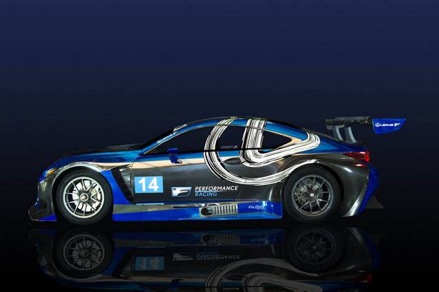  لکسس مسابقه ای RC-F GT3 در تیمF  پرفورمنس 