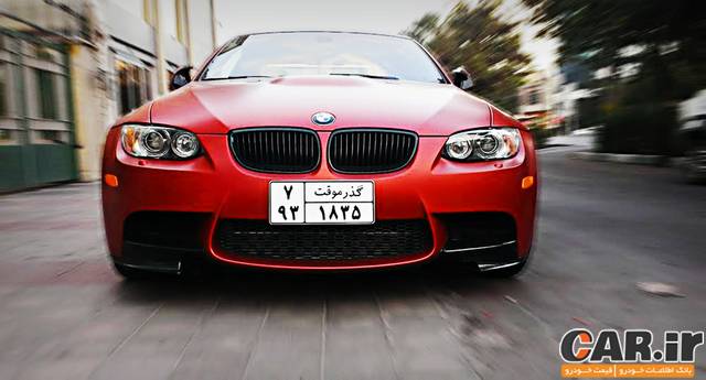  تست و بررسی BMW M3 E92 در ایران 