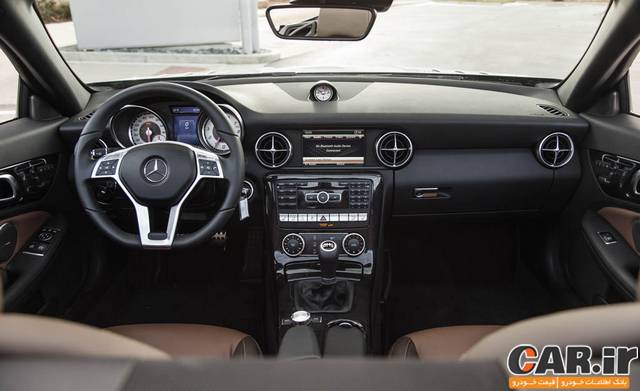  تست و بررسی مرسدس SLK 250 با گیربکس 6 دنده دستی 