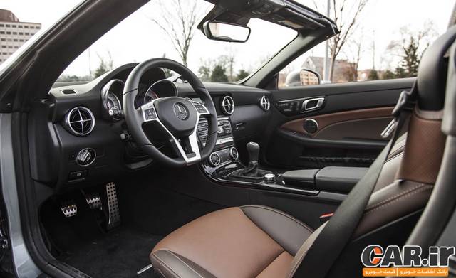  تست و بررسی مرسدس SLK 250 با گیربکس 6 دنده دستی 