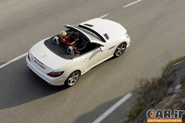  تست و بررسی مرسدس SLK 250 با گیربکس 6 دنده دستی 