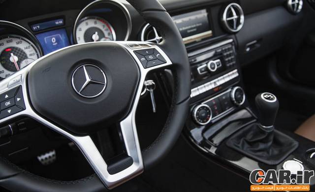  تست و بررسی مرسدس SLK 250 با گیربکس 6 دنده دستی 