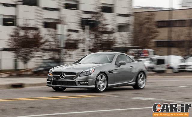  تست و بررسی مرسدس SLK 250 با گیربکس 6 دنده دستی 