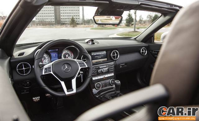  تست و بررسی مرسدس SLK 250 با گیربکس 6 دنده دستی 