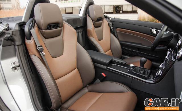  تست و بررسی مرسدس SLK 250 با گیربکس 6 دنده دستی 