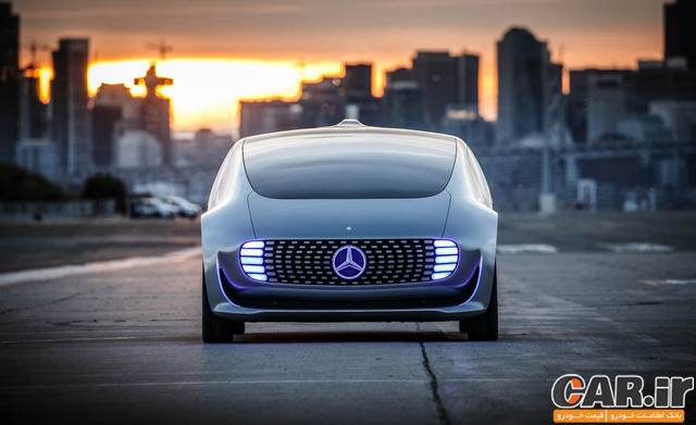  مرسدس F015 آینده خودروها 