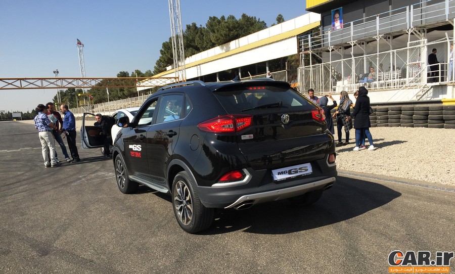  تست و بررسی MG GT در پیست آزادی تهران 